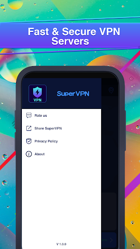 Schermata Super VPN - Stable & Fast VPN 1