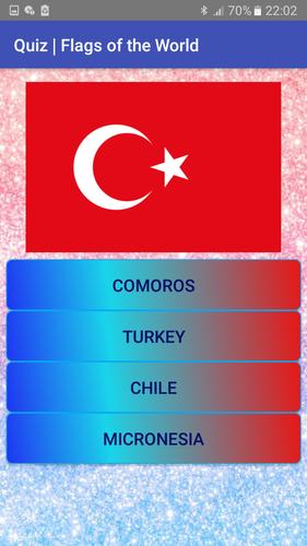 Quiz | Flags of the Countries 螢幕截圖 2