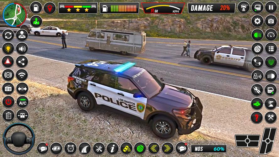 City Police Cop Car Driving 3D Zrzut ekranu 2