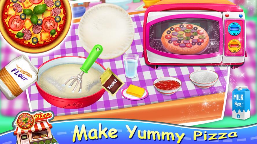 Pizza Burger - Cooking Games Tangkapan skrin 0