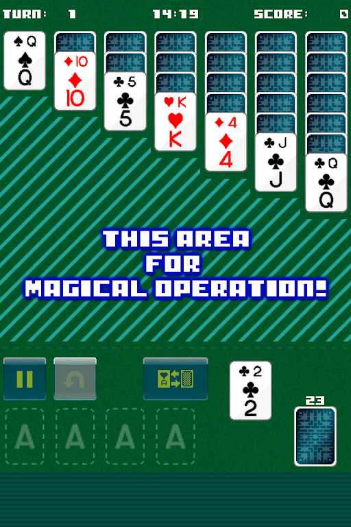 Wizard’s Solitaire Klondike Ảnh chụp màn hình 1