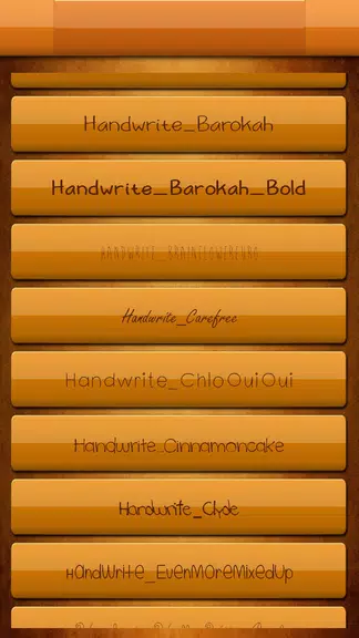 Handwrite Font Style Free 스크린샷 1