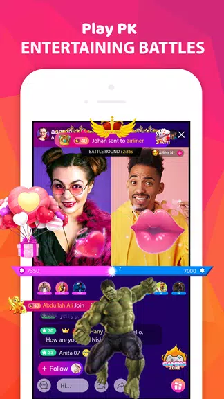 Hive - Live Stream Video Chat 螢幕截圖 2