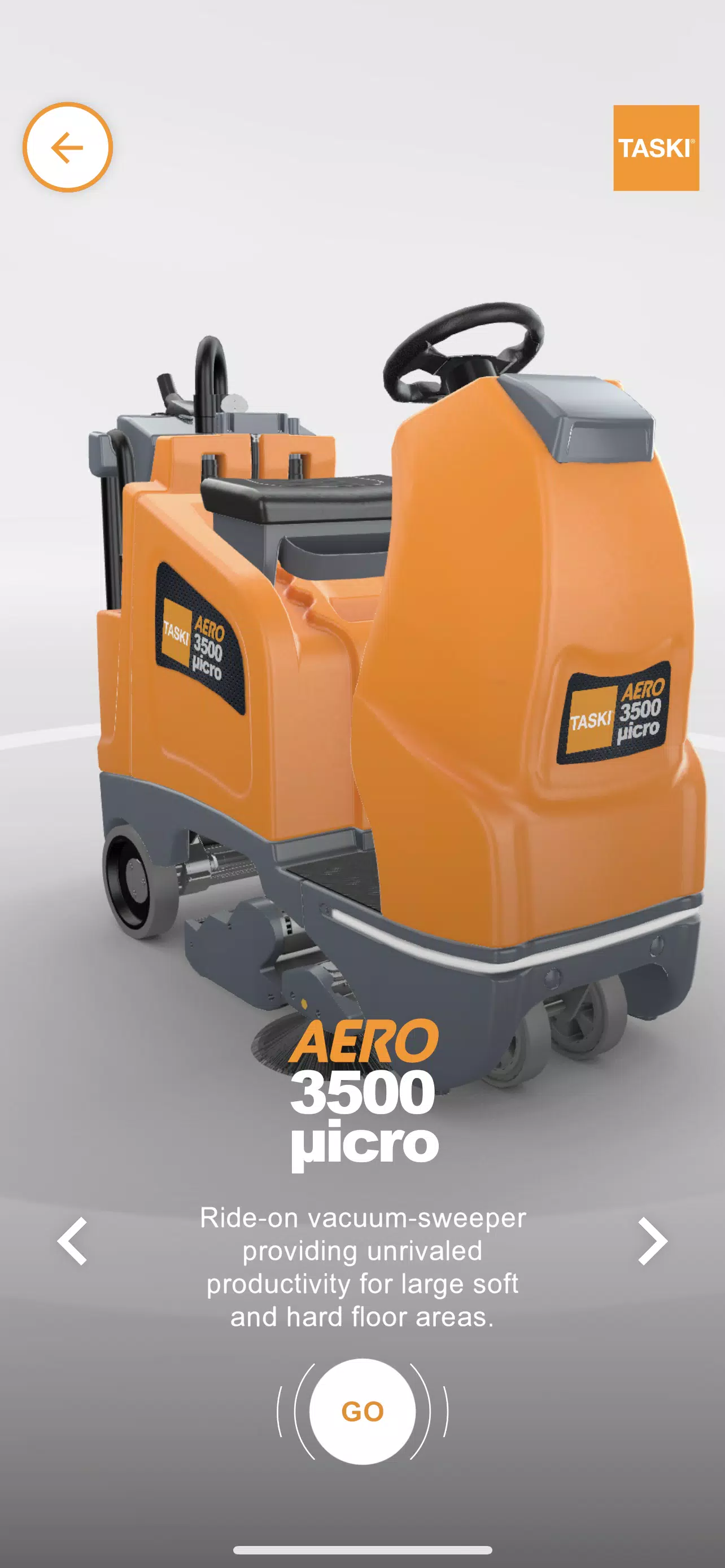 TASKI AR Schermafbeelding 0