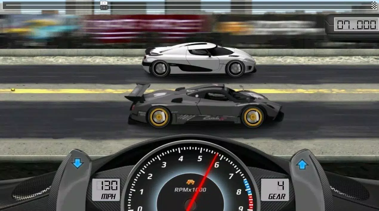 Drag Racing Captura de tela 1