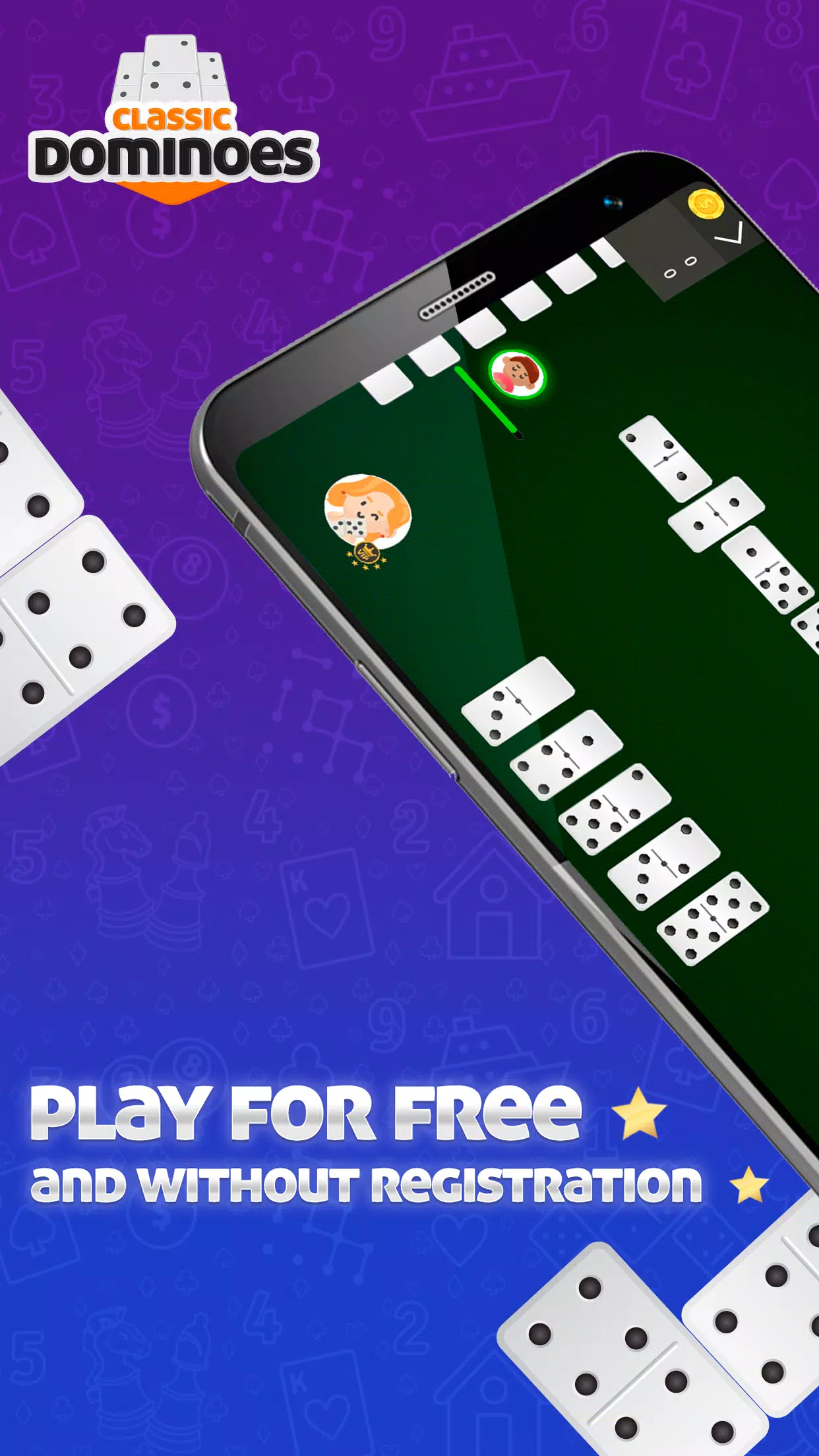 Dominoes Online - Classic Game Screenshot 1