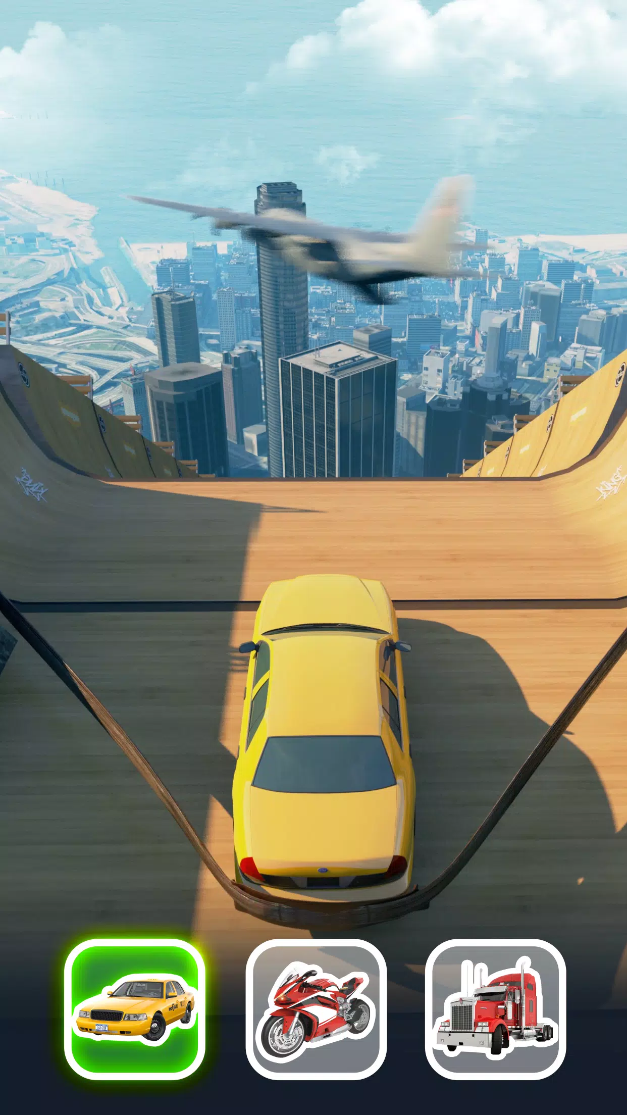 Mega Ramp Car Jumping Screenshot 0