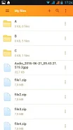 Rapidgator.net File Manager 螢幕截圖 2