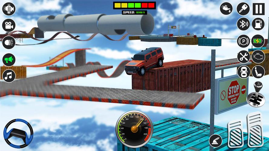 Mega Ramp Car Stunt Games 3d スクリーンショット 1