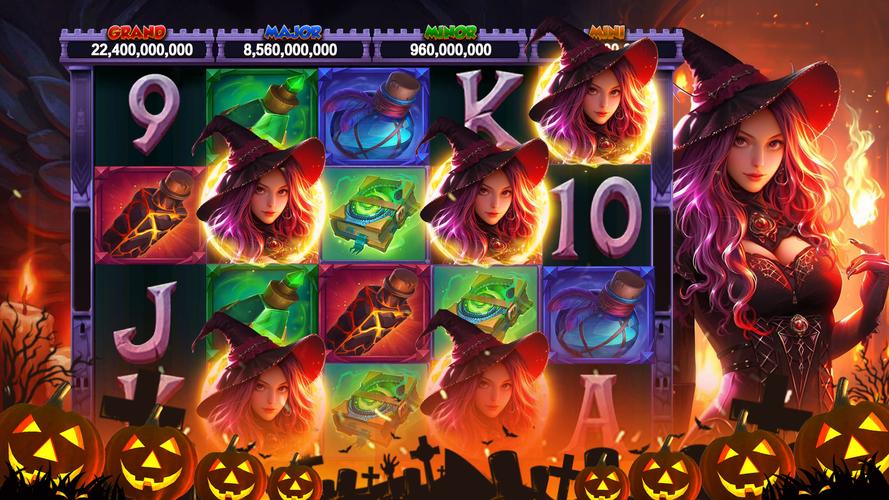 Vegas Casino: Witch Slots 스크린샷 0