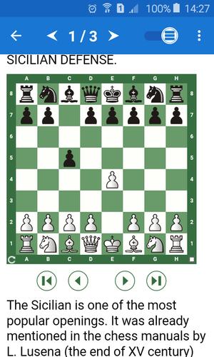 Chess Tactics in Sicilian 2 Ekran Görüntüsü 0