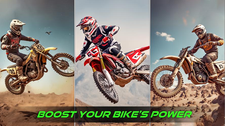 Dirt Bike Motor Cross Racing स्क्रीनशॉट 3