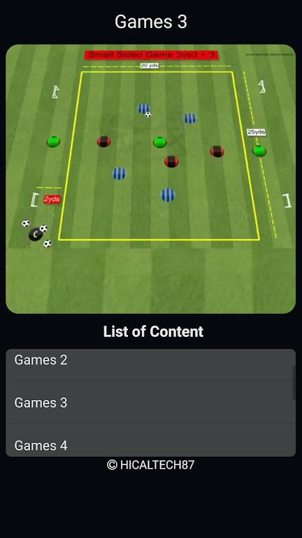 Football Small Sided Games Скриншот 3