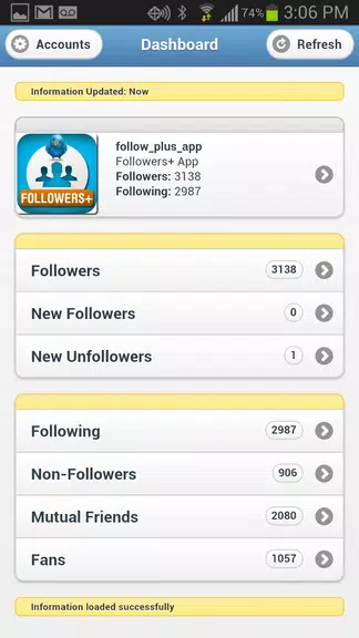 Followers+ for Twitter Tangkapan skrin 0