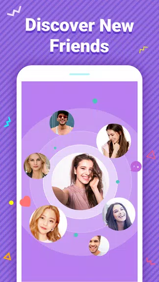 Meet – Talk to Strangers Using Random Video Chat 螢幕截圖 3