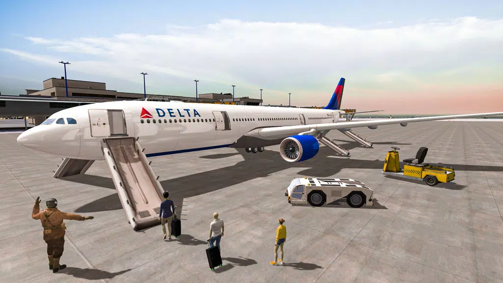 City Airplane Pilot Games Ekran Görüntüsü 0