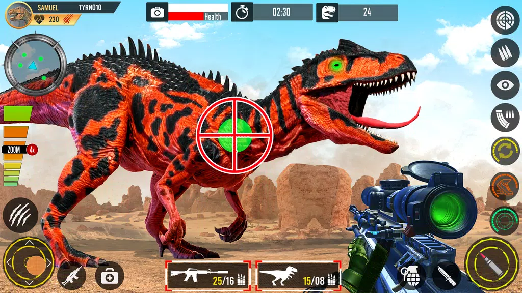 Real Dino Hunting Gun Games स्क्रीनशॉट 0