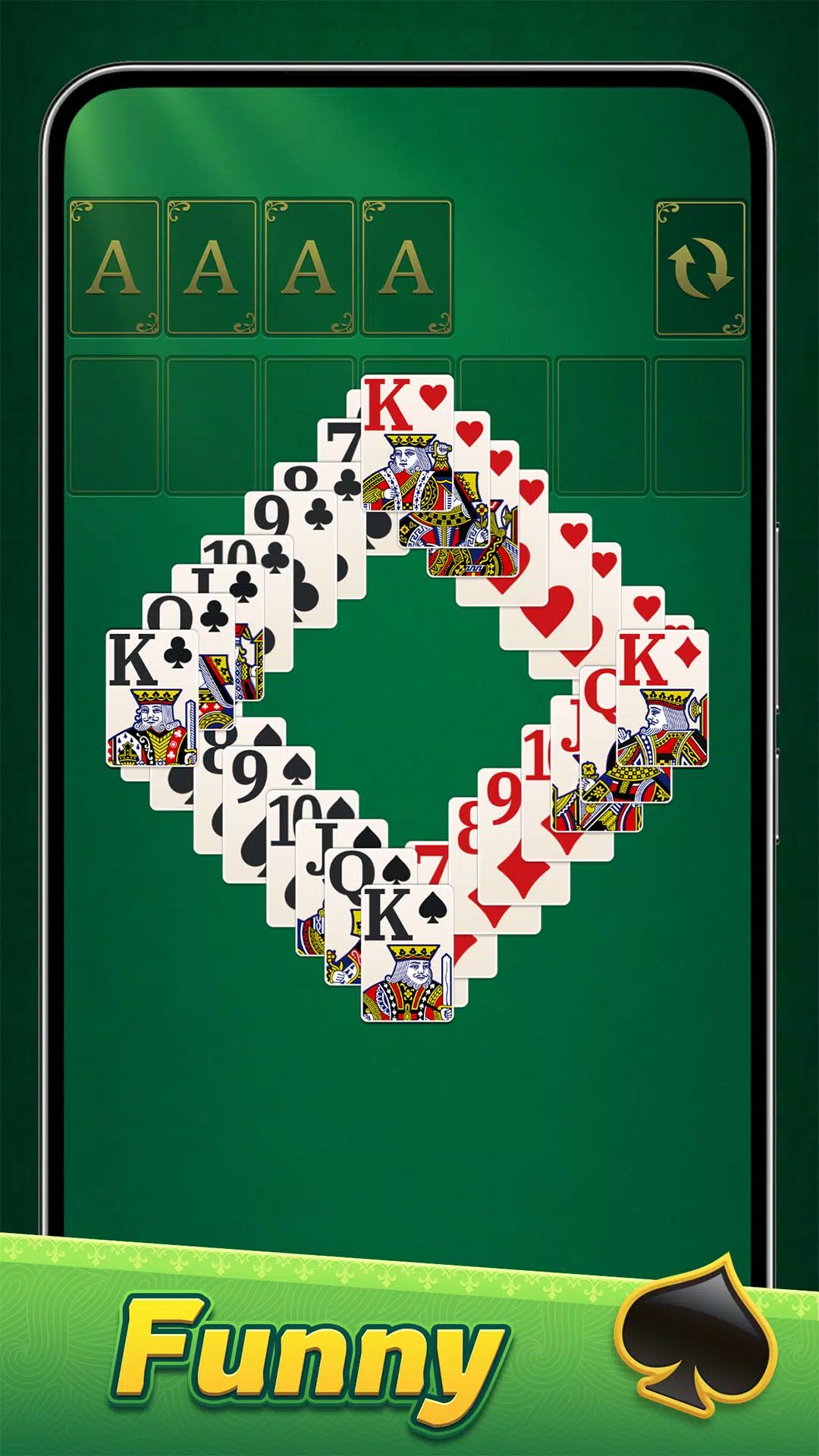 Classic Solitaire: Regal Card Tangkapan skrin 2