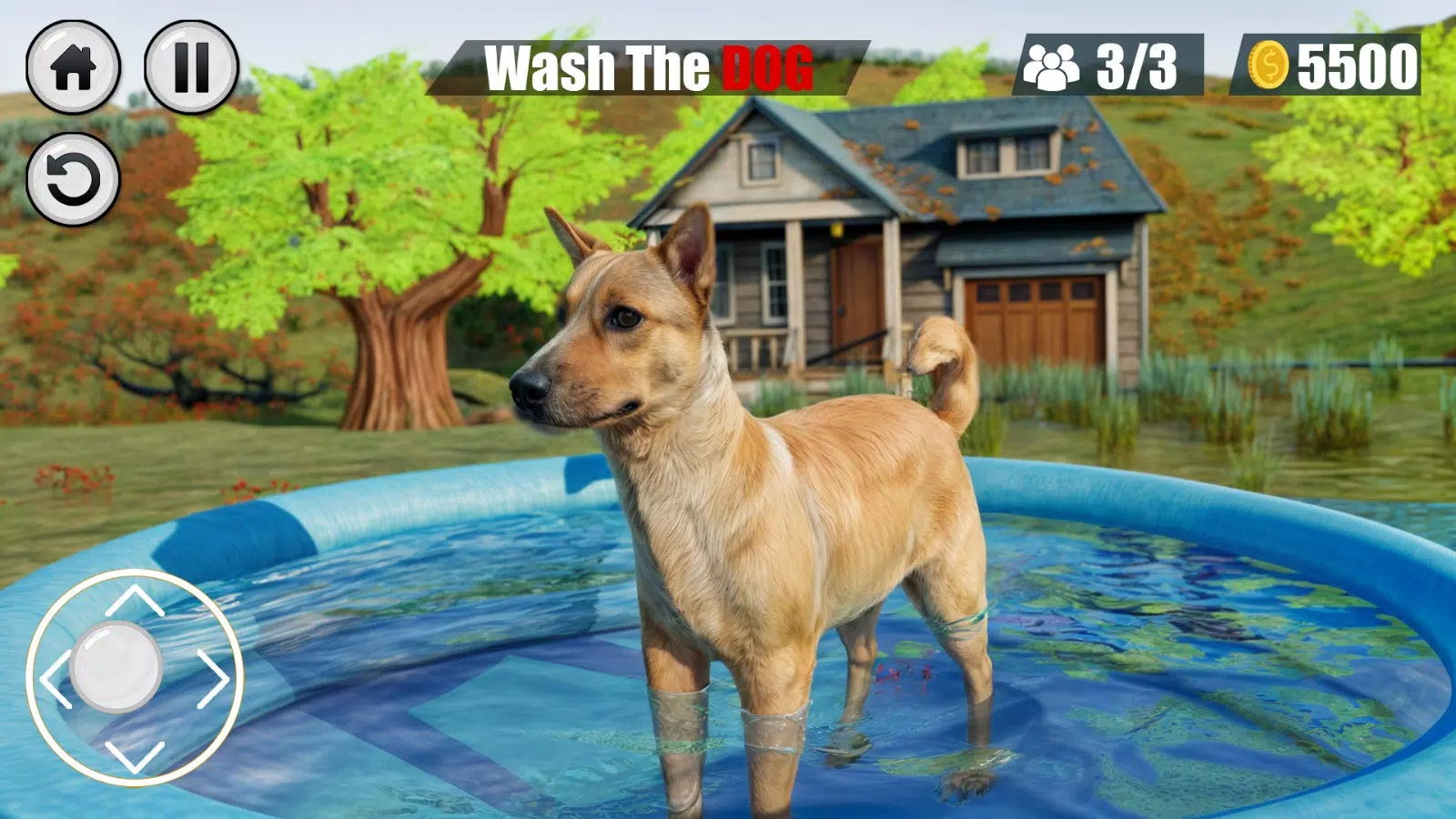 Virtual Pet Dog: Dog Simulator ภาพหน้าจอ 1