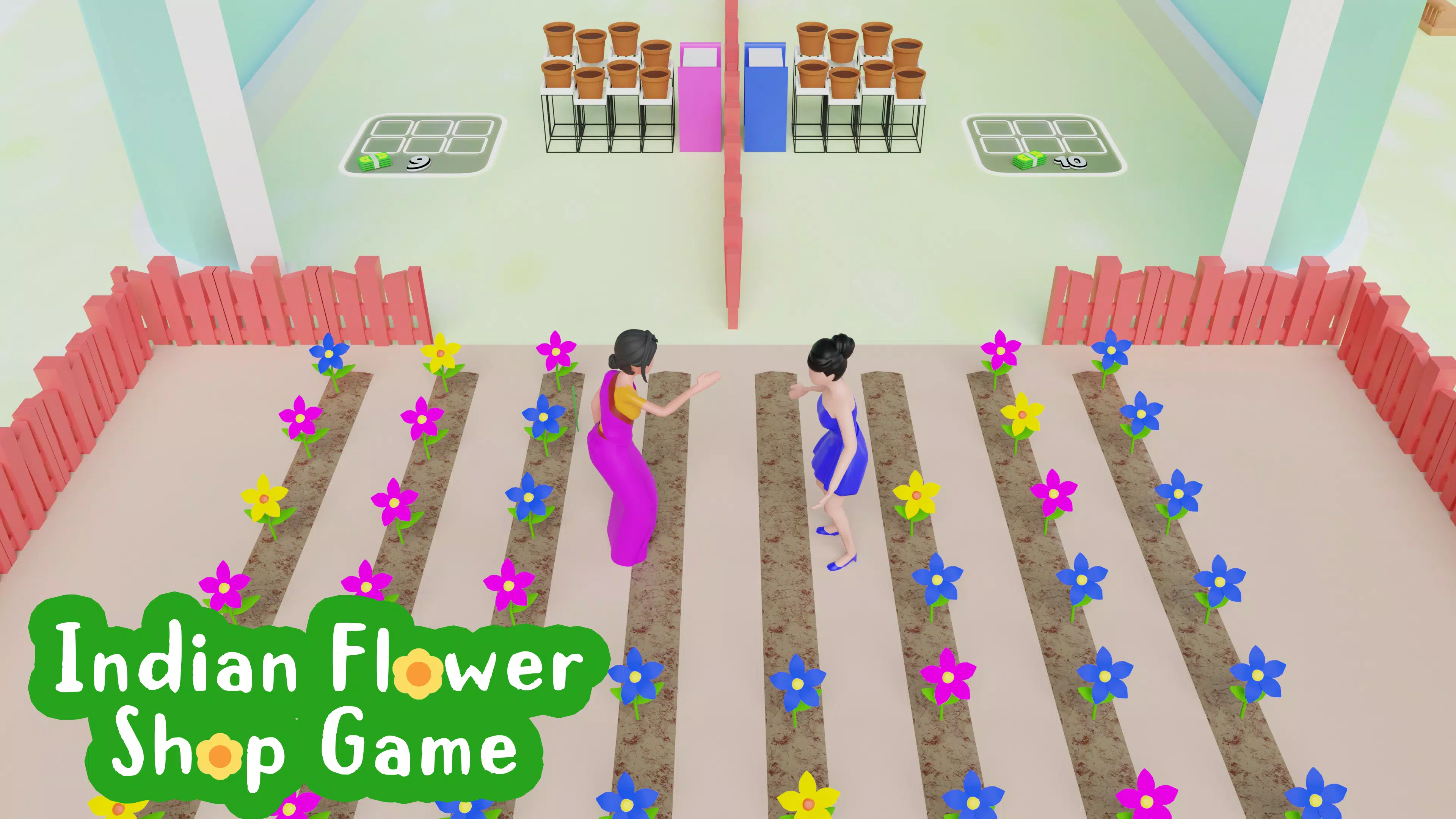 Miss Florist -Flower Shop Game ภาพหน้าจอ 1