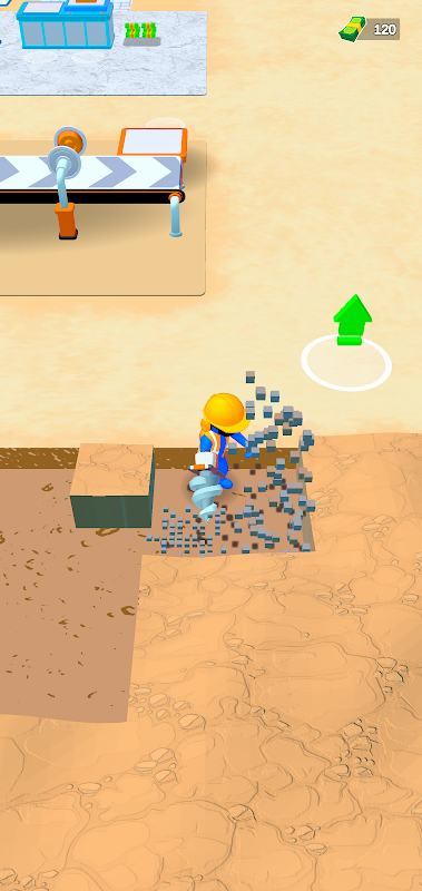 Gem Digger Idle Captura de tela 0