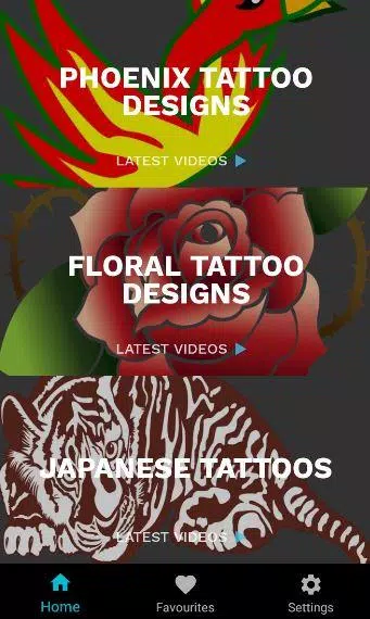 Learn to Draw Tattoo 螢幕截圖 0