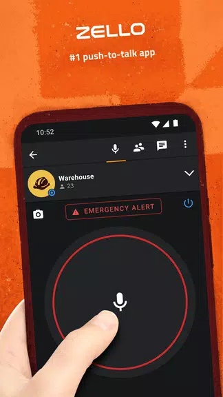 Zello PTT Walkie Talkie Tangkapan skrin 1