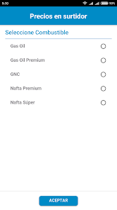 Precios en surtidor スクリーンショット 0