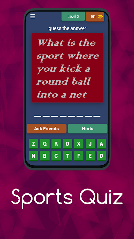 Sports Quiz Скриншот 1