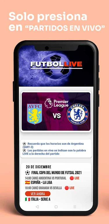 Futbol Live Screenshot 3