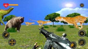 Animal Safari Hunter:Dino Shooter Free Ekran Görüntüsü 1