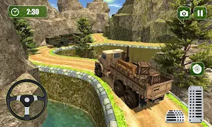 Offroad US Army Truck Driving Screenshot 3