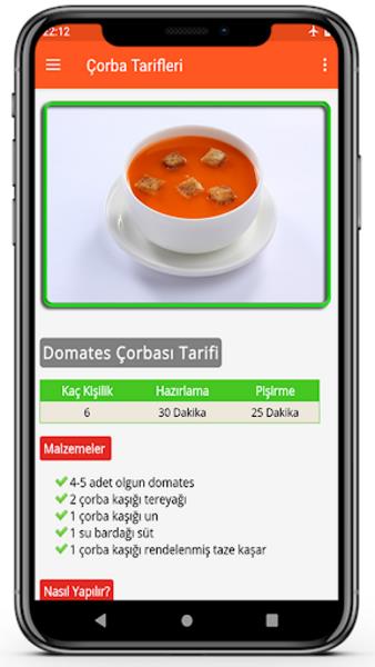 Çorba Tarifleri应用截图第3张