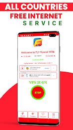 FLY TUNNEL VPN Tangkapan skrin 2