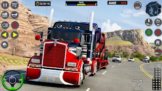 US Cargo Truck Simulator Game 螢幕截圖 3