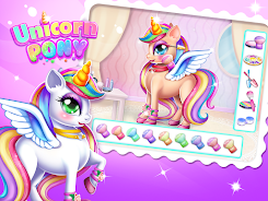 Unicorn Dress up Girls Game Ảnh chụp màn hình 0