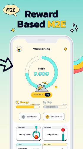 WalkMining - Mine your Walk ภาพหน้าจอ 2