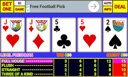 Ax Video Poker Скриншот 1