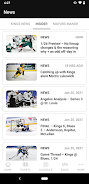 LA Kings Mobile App स्क्रीनशॉट 1