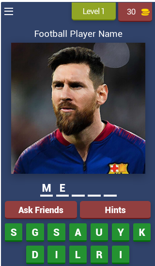 Football Player Quiz Скриншот 0