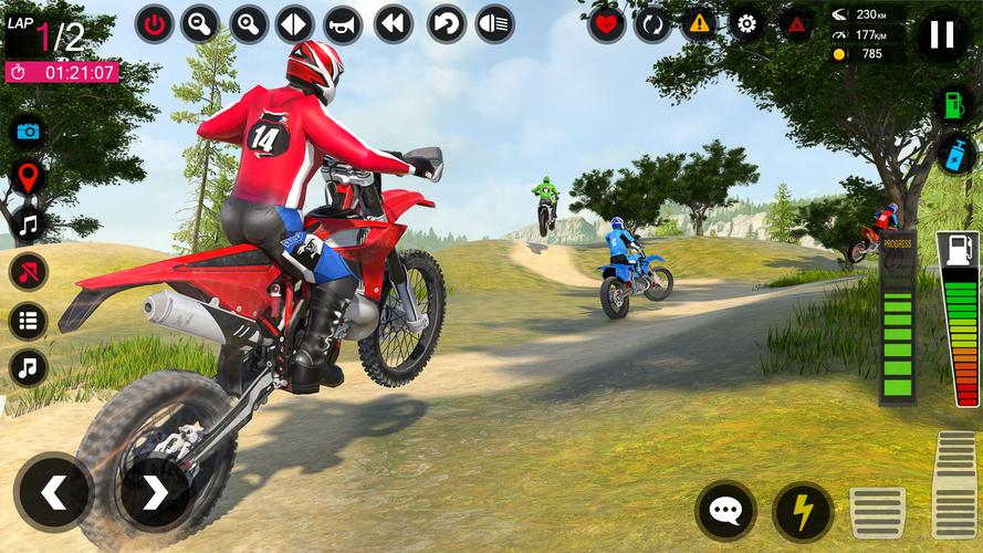 Dirt Bike Stunt - Bike Racing Capture d'écran 1