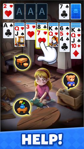 Solitaire Story Captura de tela 1