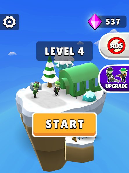 Base Defence: Army Rush Mod 스크린샷 0
