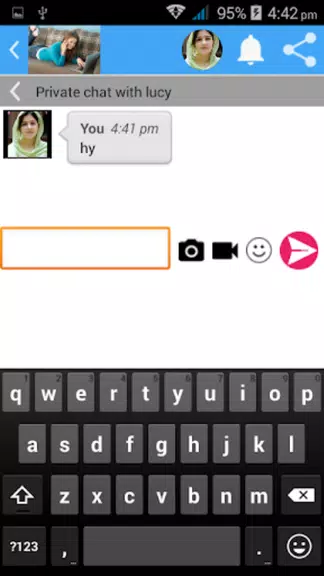 Online Girls Chat with Boys Ảnh chụp màn hình 3