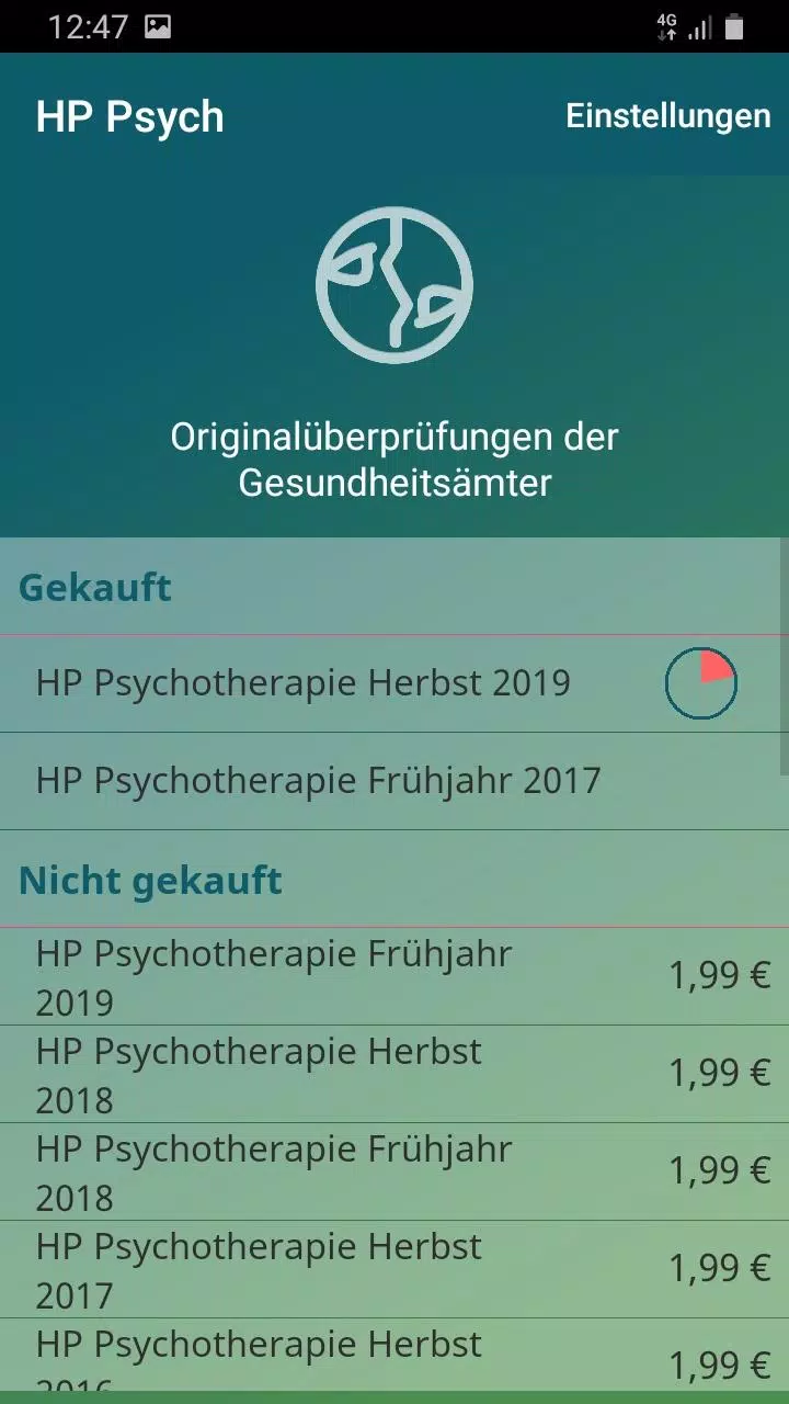 Heilpraktiker für Psychotherap スクリーンショット 1