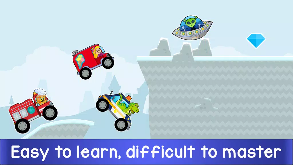 Kids Car Racing Game スクリーンショット 0