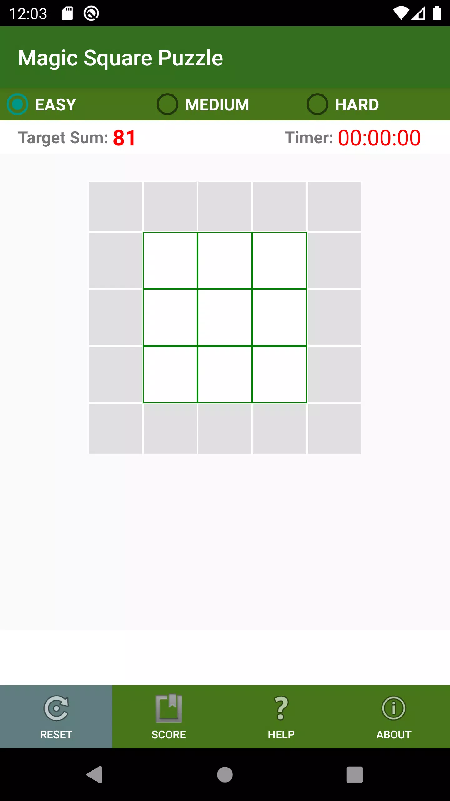 Magic Square Puzzle স্ক্রিনশট 0