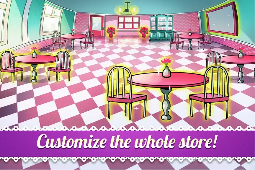 My Cake Shop: Candy Store Game 螢幕截圖 1