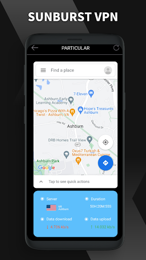 sunburstVPN Captura de pantalla 3