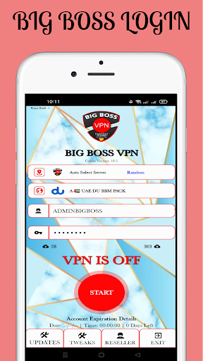 BIG BOSS VPN Ekran Görüntüsü 1